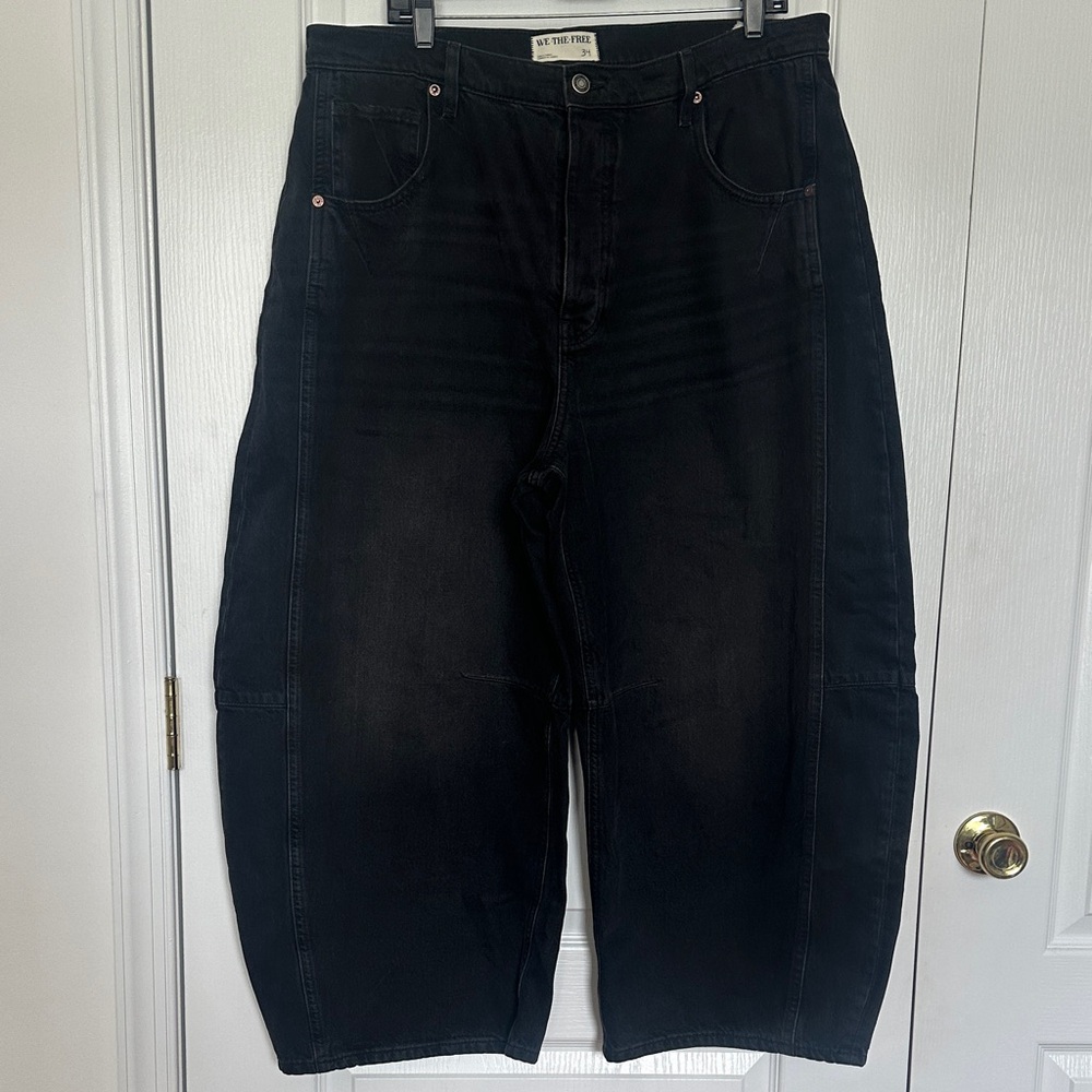 Free People Venus Barrel Jeans